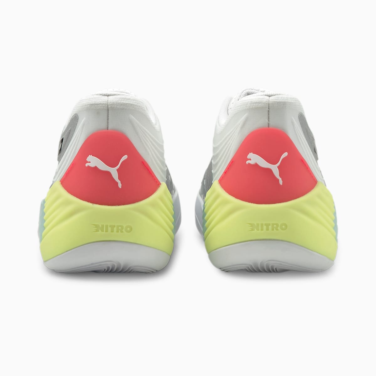 Basketbalove Tenisky Puma Fusion Nitro Damske Biele/Modre | SK627145