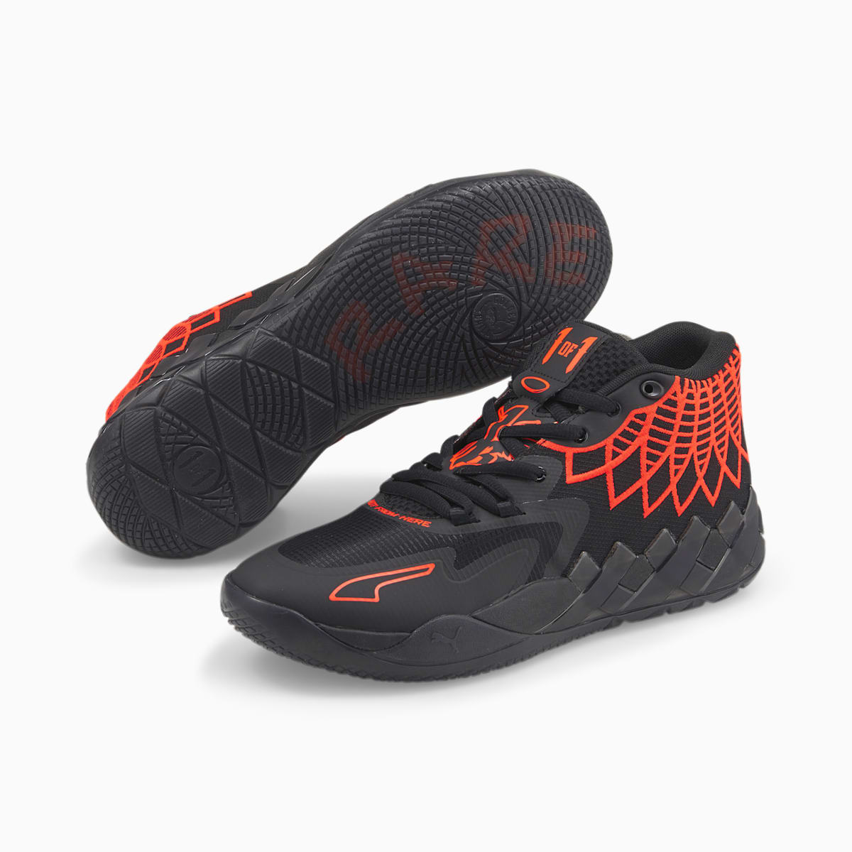 Basketbalove Tenisky Puma MB.01 Damske Čierne/Červené | SK203714