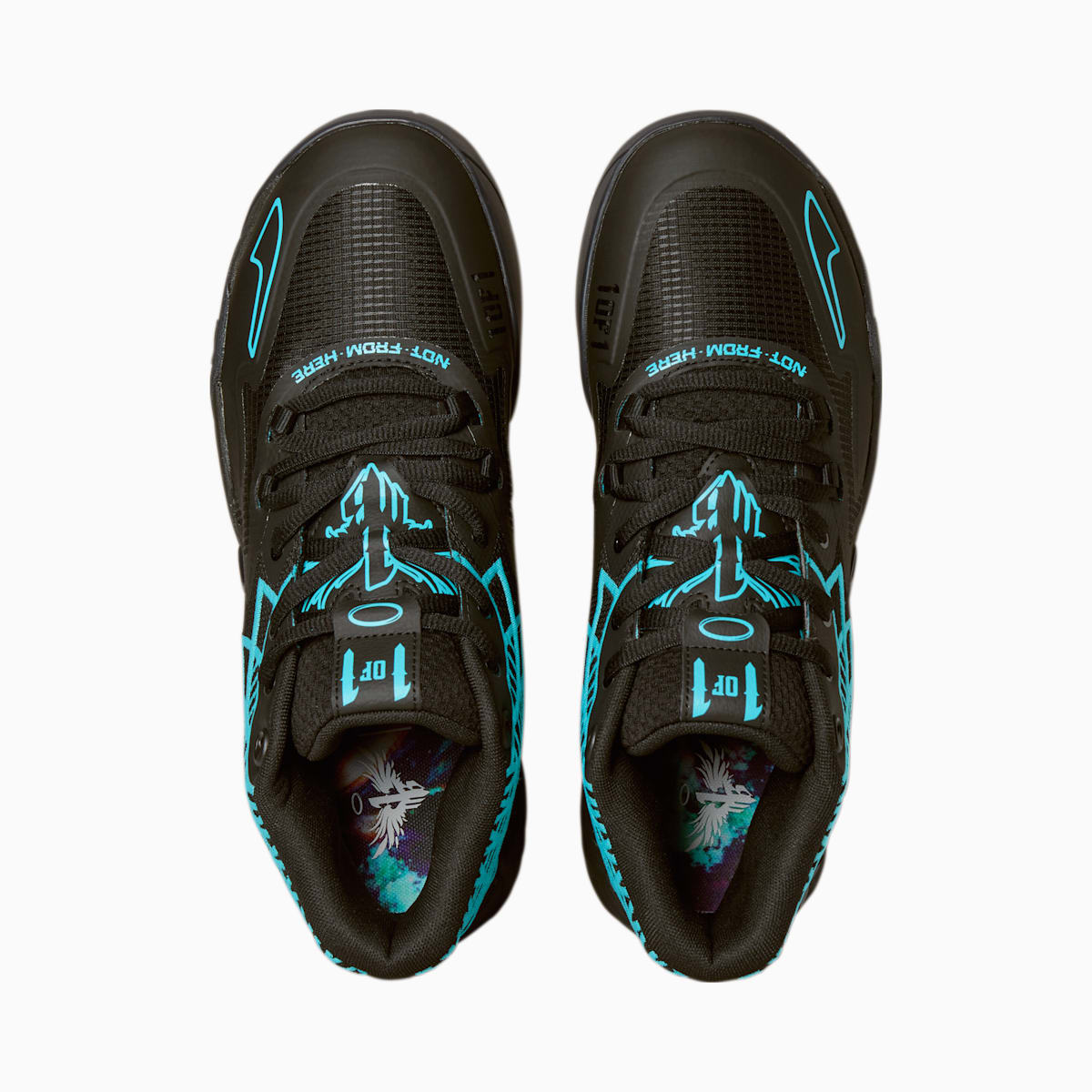 Basketbalove Tenisky Puma MB.01 Damske Čierne/Modre | SK862309