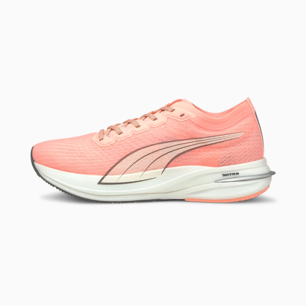 Bezecke Topanky Puma Deviate NITRO Damske Ruzove/Čierne/Strieborne | SK261073