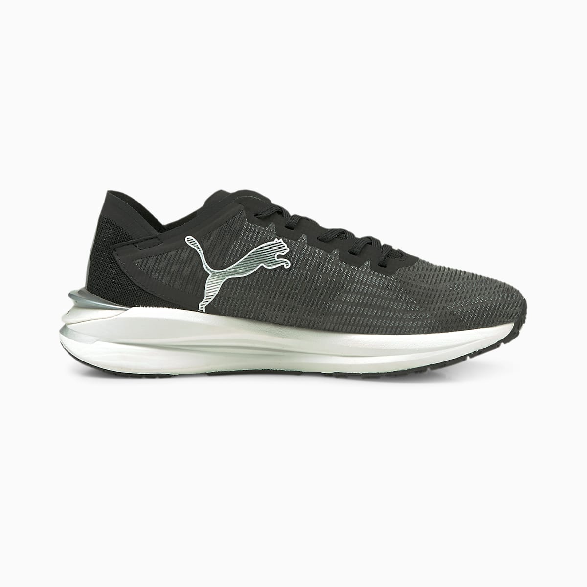 Bezecke Topanky Puma Electrify Nitro JR Dievcenske Biele/Metal Strieborne/Čierne | SK528671