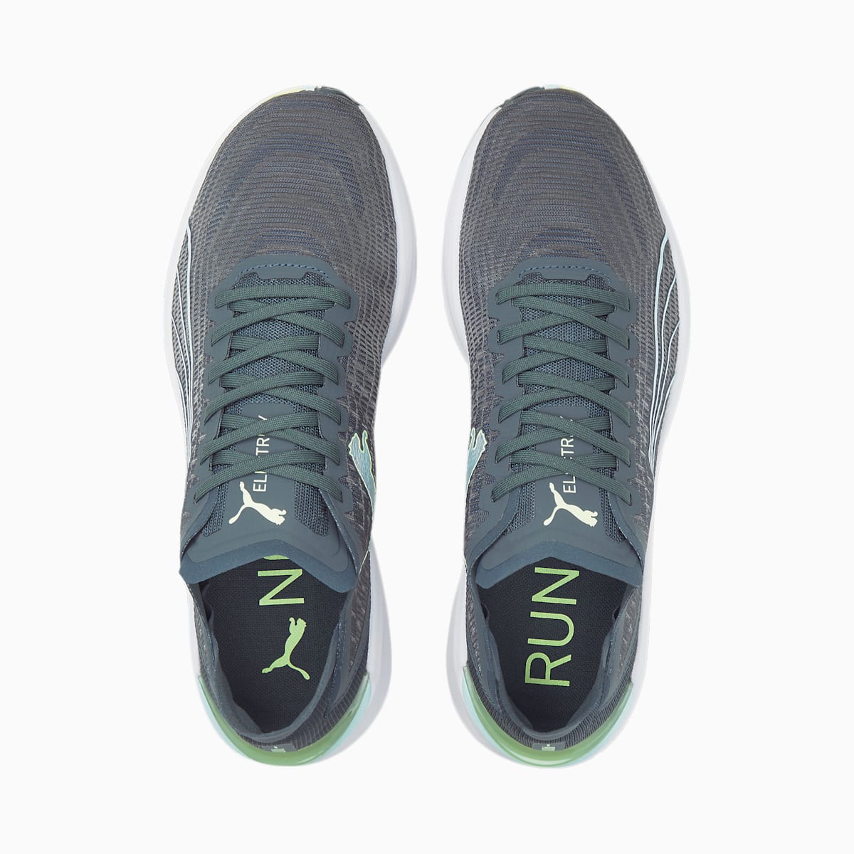 Bezecke Topanky Puma Electrify Nitro Panske Tmavo Zelene | SK973624