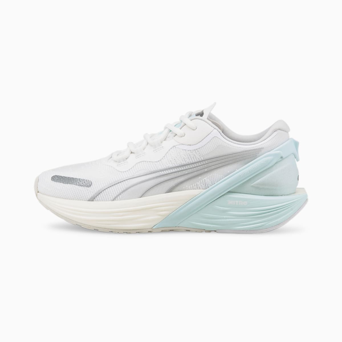 Bezecke Topanky Puma Run XX Nitro WNS Damske Biele/Metal Strieborne/Modre | SK519463