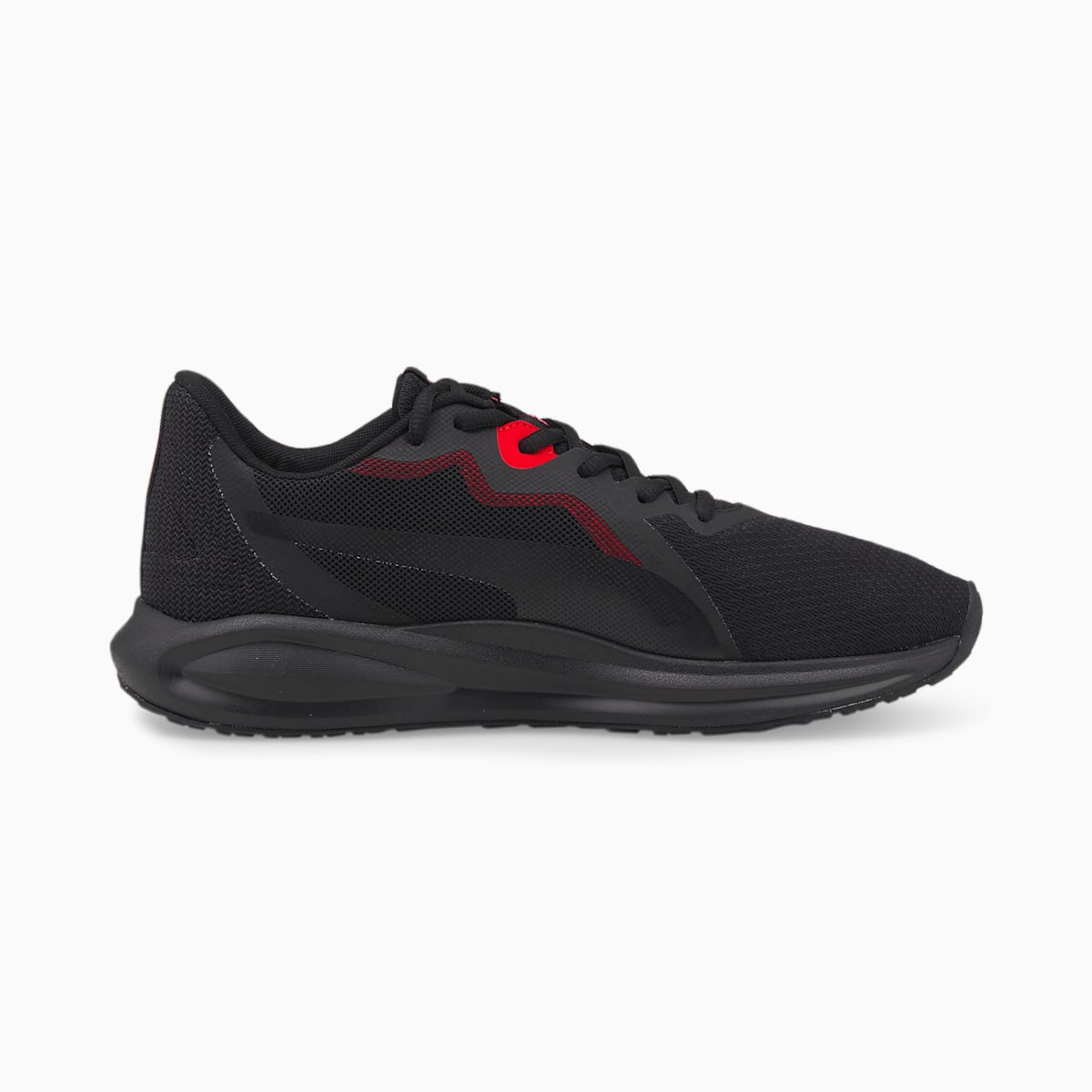 Bezecke Topanky Puma Twitch Runner Panske Čierne/Červené | SK841029
