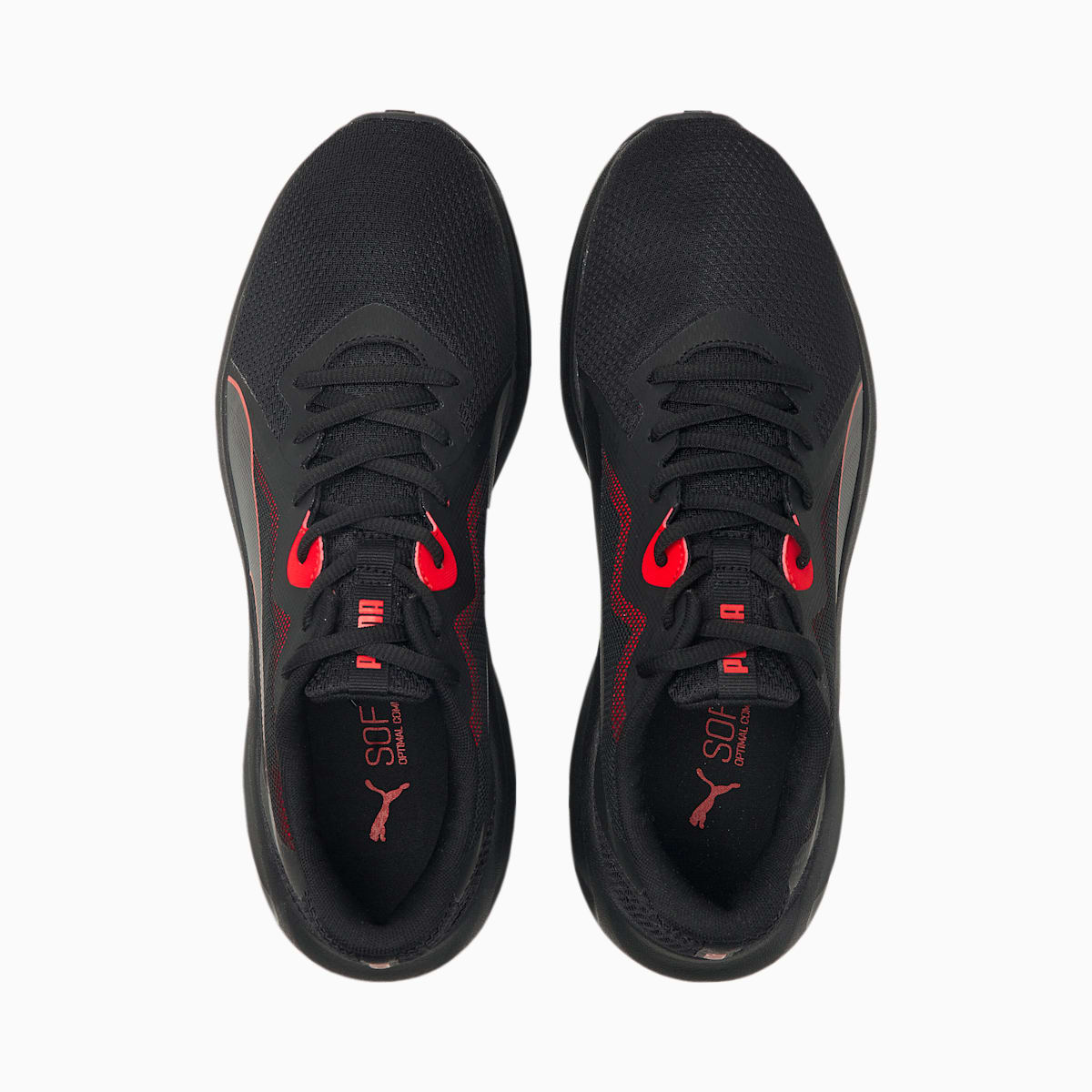 Bezecke Topanky Puma Twitch Runner Panske Čierne/Červené | SK841029