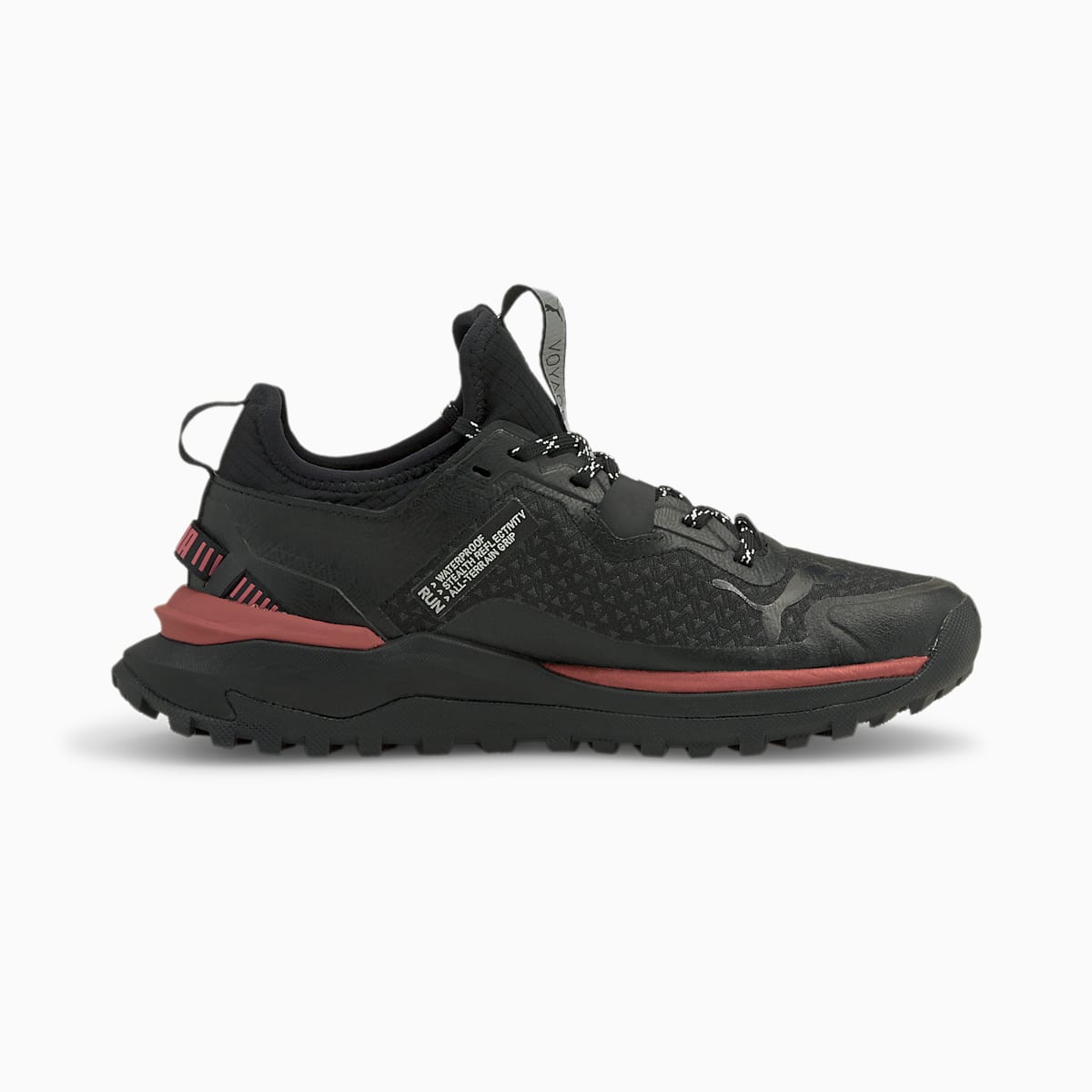 Bezecke Topanky Puma Voyage Nitro Gore-Tex Damske Čierne/Metal Strieborne | SK124569