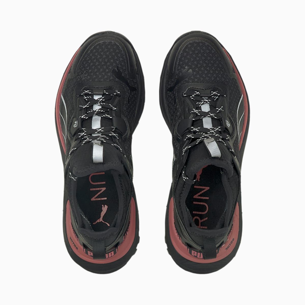 Bezecke Topanky Puma Voyage Nitro Gore-Tex Damske Čierne/Metal Strieborne | SK124569
