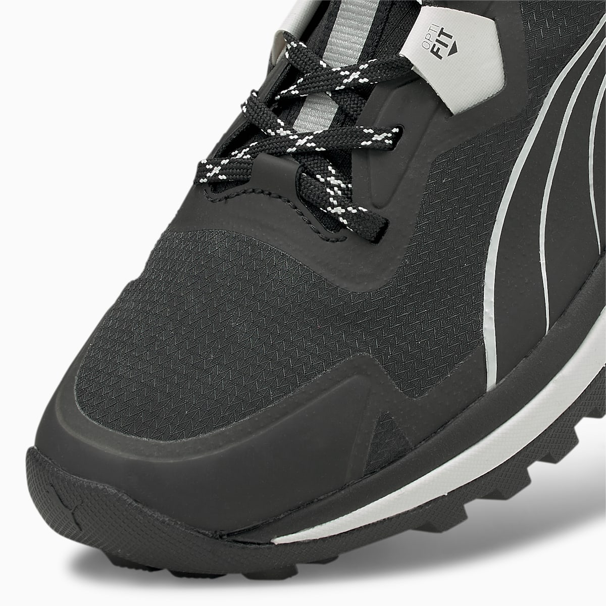 Bezecke Topanky Puma Voyage Nitro Panske Čierne/Metal Strieborne | SK237694