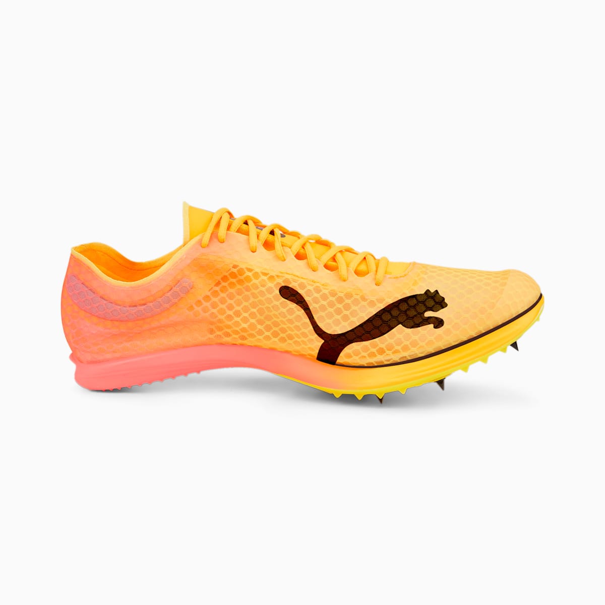 Bezecke Topanky Puma evoSPEED Distance Nitro Elite Track and Field Spikes Panske Oranžové/Čierne | SK123960