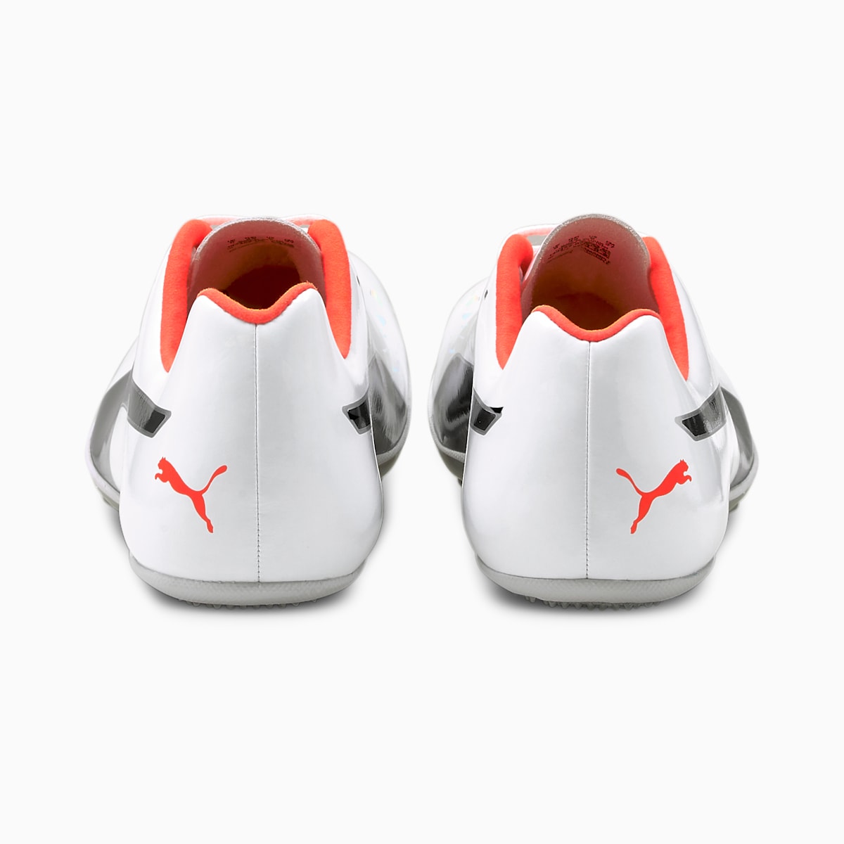 Bezecke Topanky Puma evoSPEED Sprint 10 Track & Field Boots Damske Biele/Čierne/Oranžové | SK907362