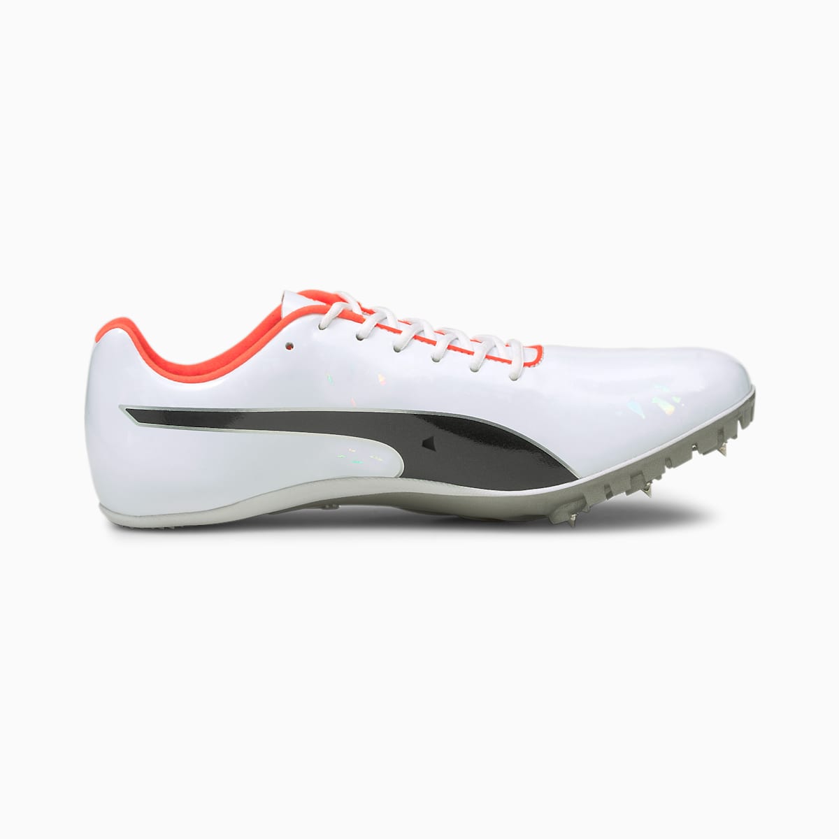Bezecke Topanky Puma evoSPEED Sprint 10 Track & Field Boots Damske Biele/Čierne/Oranžové | SK907362