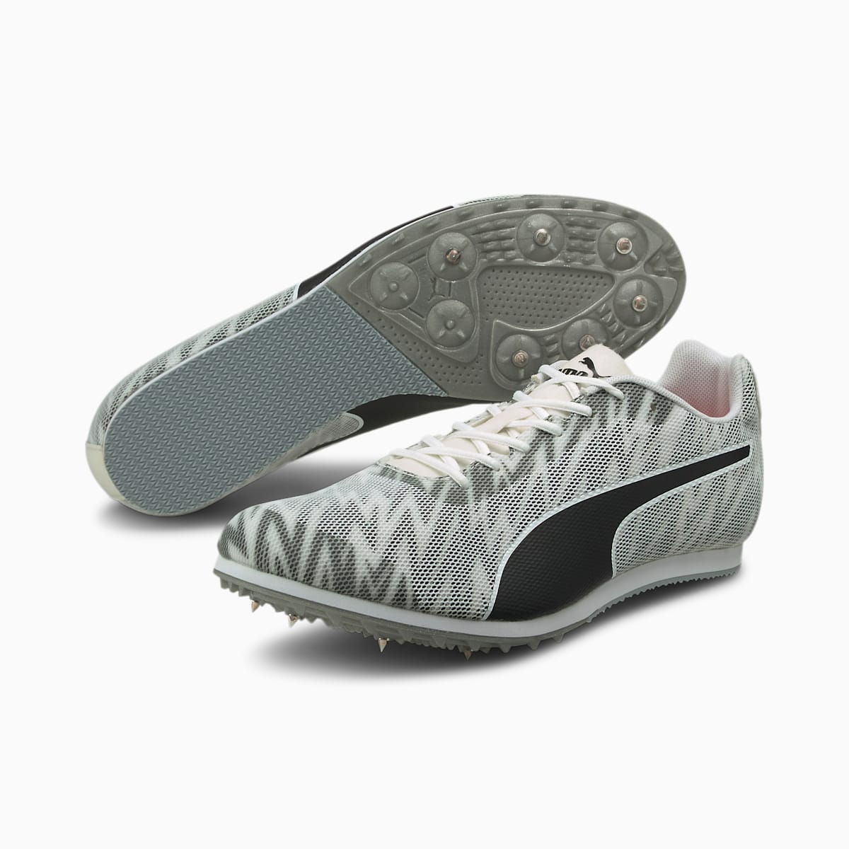 Bezecke Topanky Puma evoSPEED Star 7 Track and Field Spikes Damske Biele/Čierne/Strieborne | SK897512