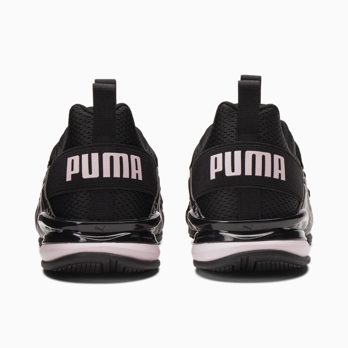Botasky Puma Axelion Marble Damske Čierne/Ruzove | SK459037