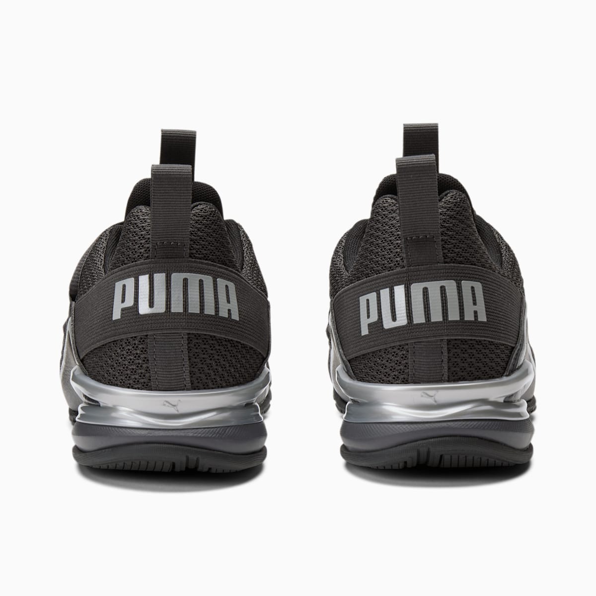 Botasky Puma Axelion Metallic Damske Čierne/Strieborne | SK472918