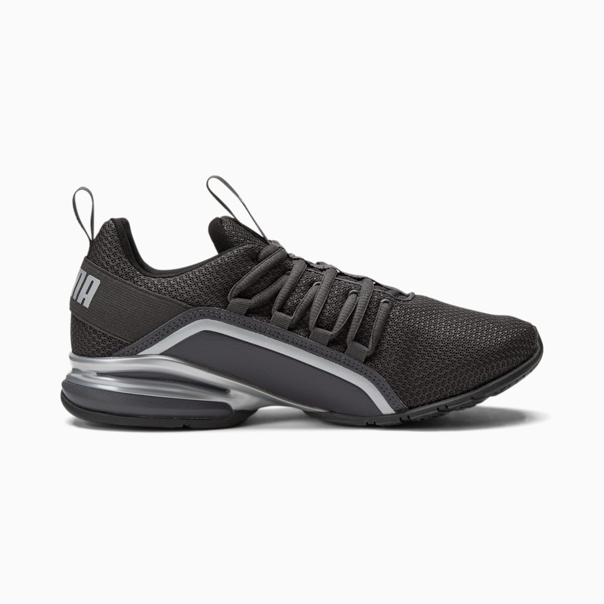 Botasky Puma Axelion Metallic Damske Čierne/Strieborne | SK472918