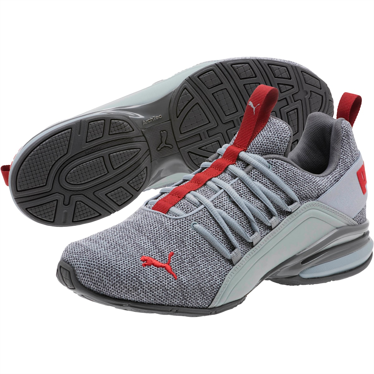 Botasky Puma Axelion Panske Siva Červené | SK039548