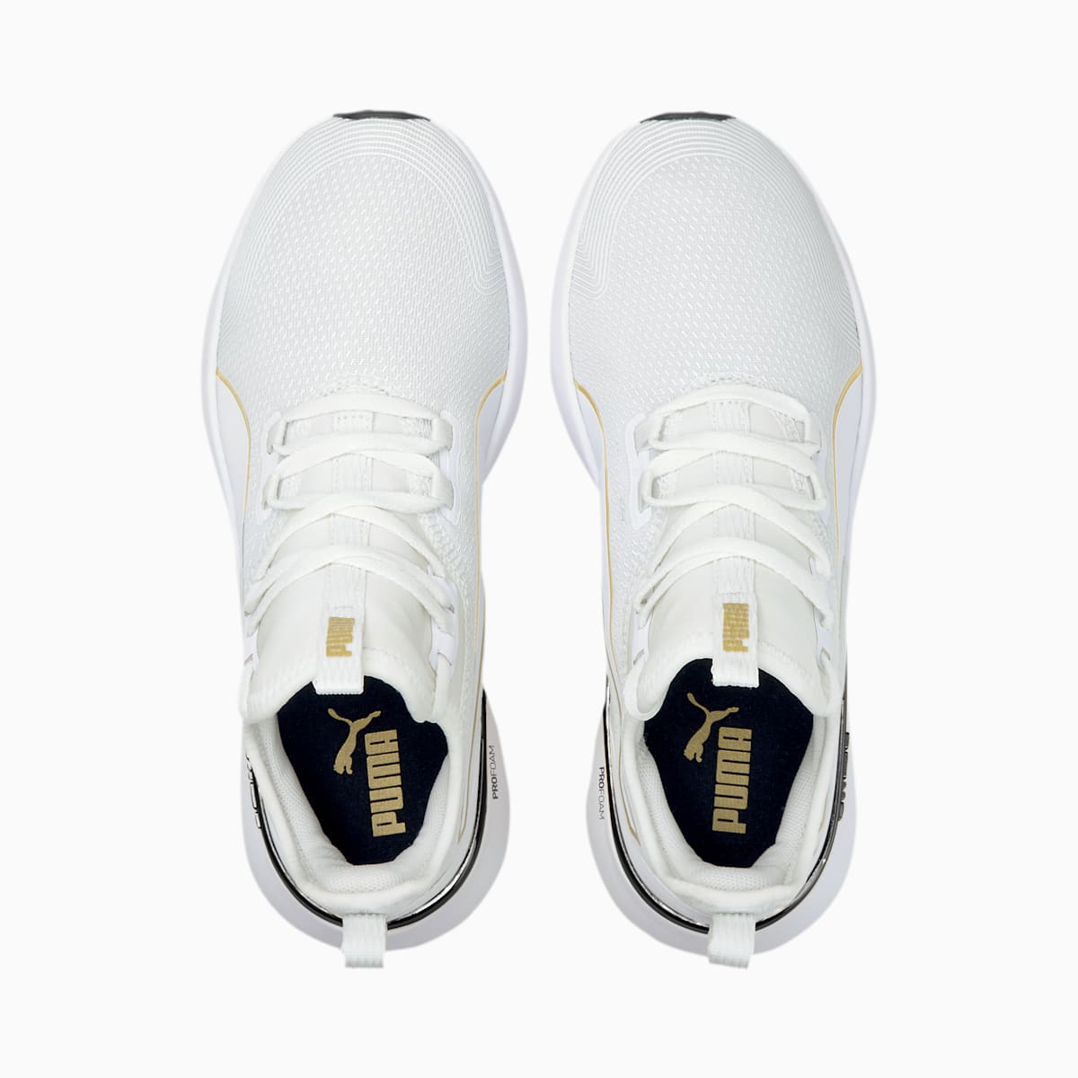 Botasky Puma Pure XT Moto Damske Biele/Zlate | SK620193