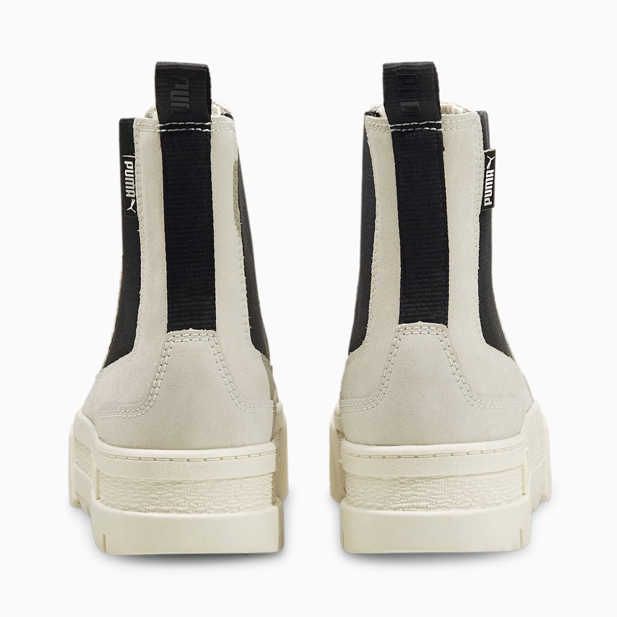 Chelsea Cizmy Puma Mayze Suede Damske Biele | SK439267