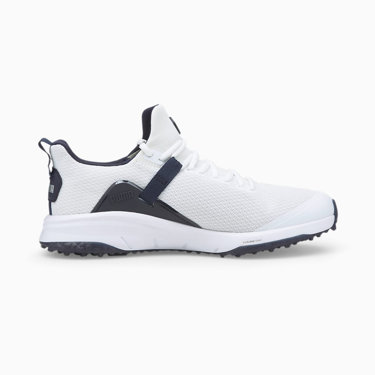 Golfove Topanky Puma Fusion Evo Panske Biele/Námornícka Modrá | SK326549