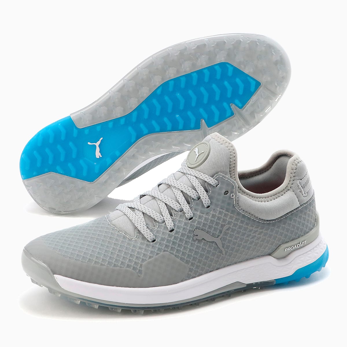 Golfove Topanky Puma PROADAPT ALPHACAT Panske Strieborne/Modre | SK357642