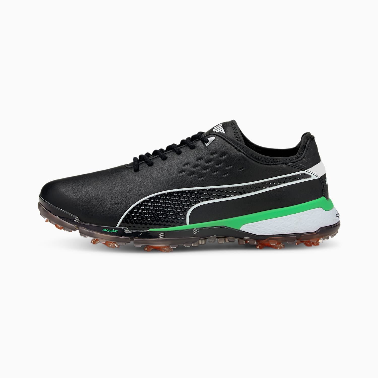 Golfove Topanky Puma PROADAPT Δ X Panske Čierne/Zelene | SK879043