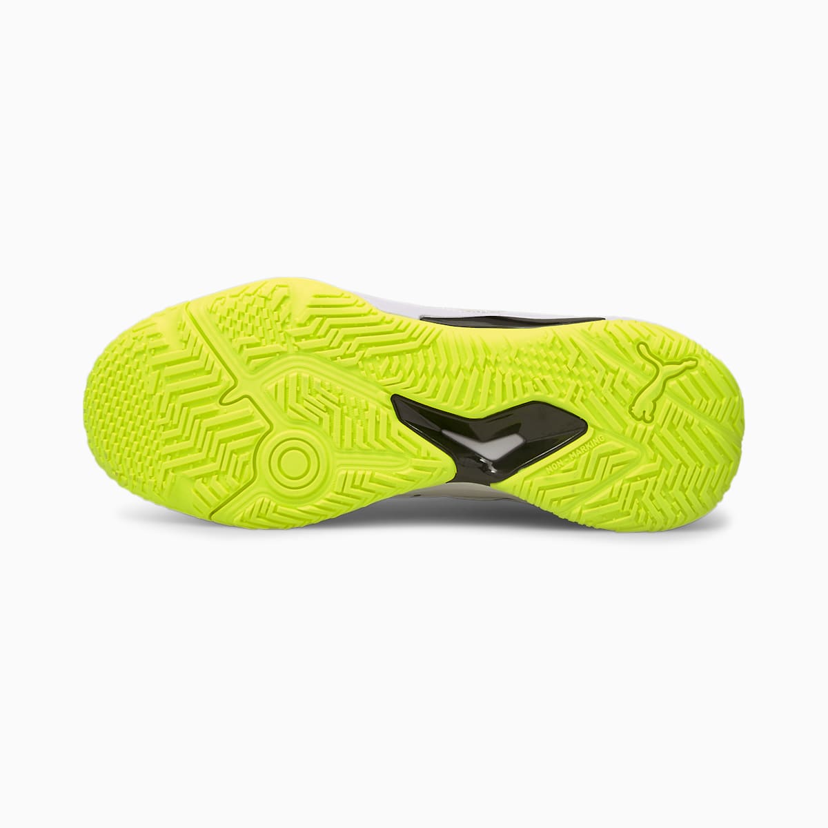 Hadzanarske Tenisky Puma Solarflash Indoor Panske Biele/Čierne/Žlté | SK610983