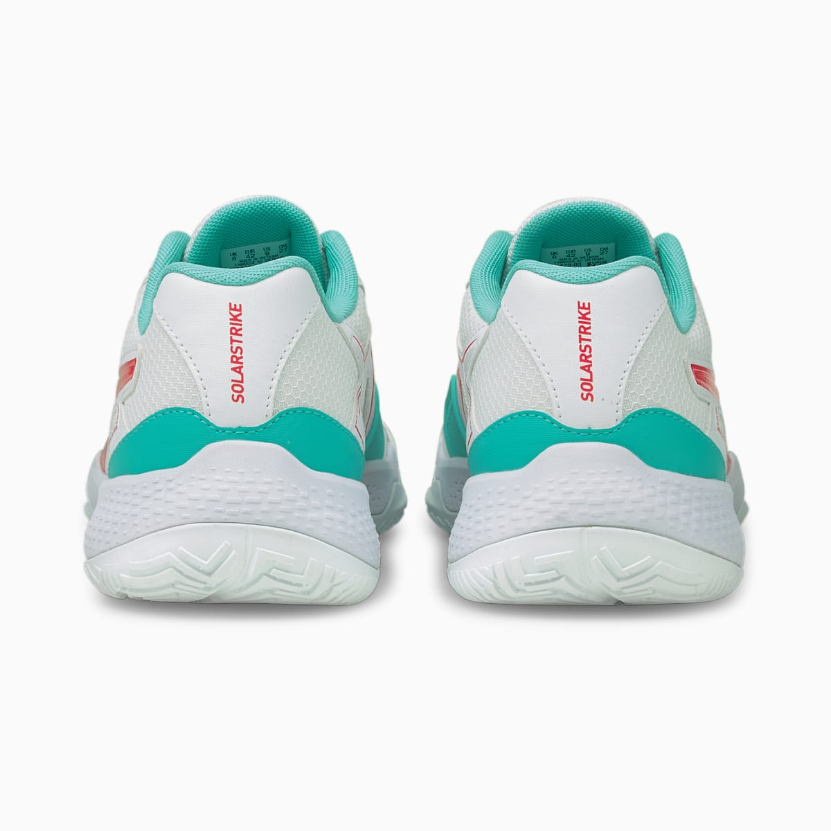 Hadzanarske Tenisky Puma Solarstrike Indoor Panske Biele/Oranžové/Svetlo Tyrkysové | SK082413