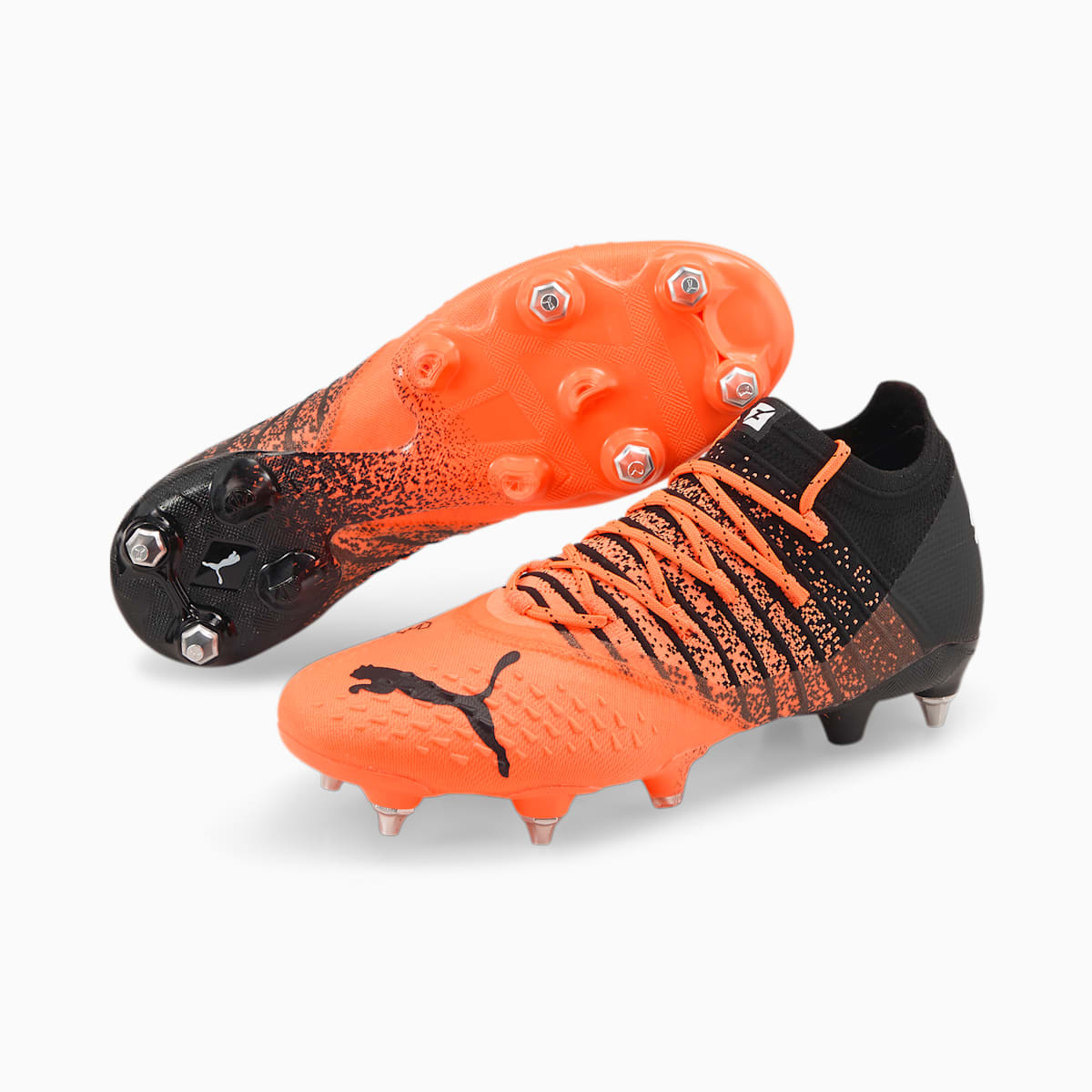 Kopačky Puma FUTURE 1.3 MxSG Panske Čierne/Biele | SK057126
