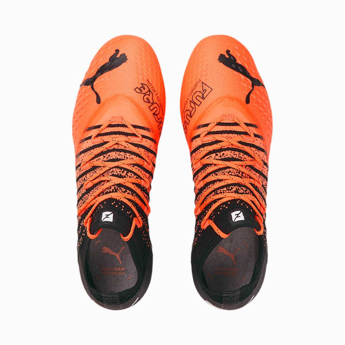 Kopačky Puma FUTURE Z 1.3 FG/AG Panske Oranžové/Čierne | SK256478