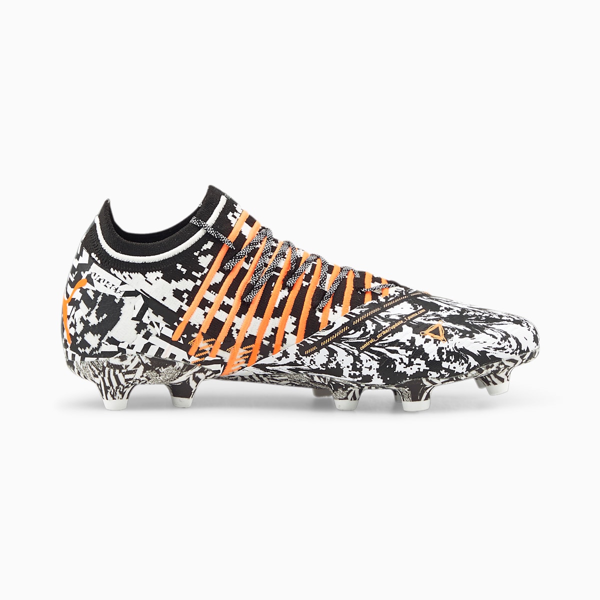 Kopačky Puma FUTURE Z 1.3 Teaser FG/AG Panske Biele/Čierne/Oranžové | SK529183