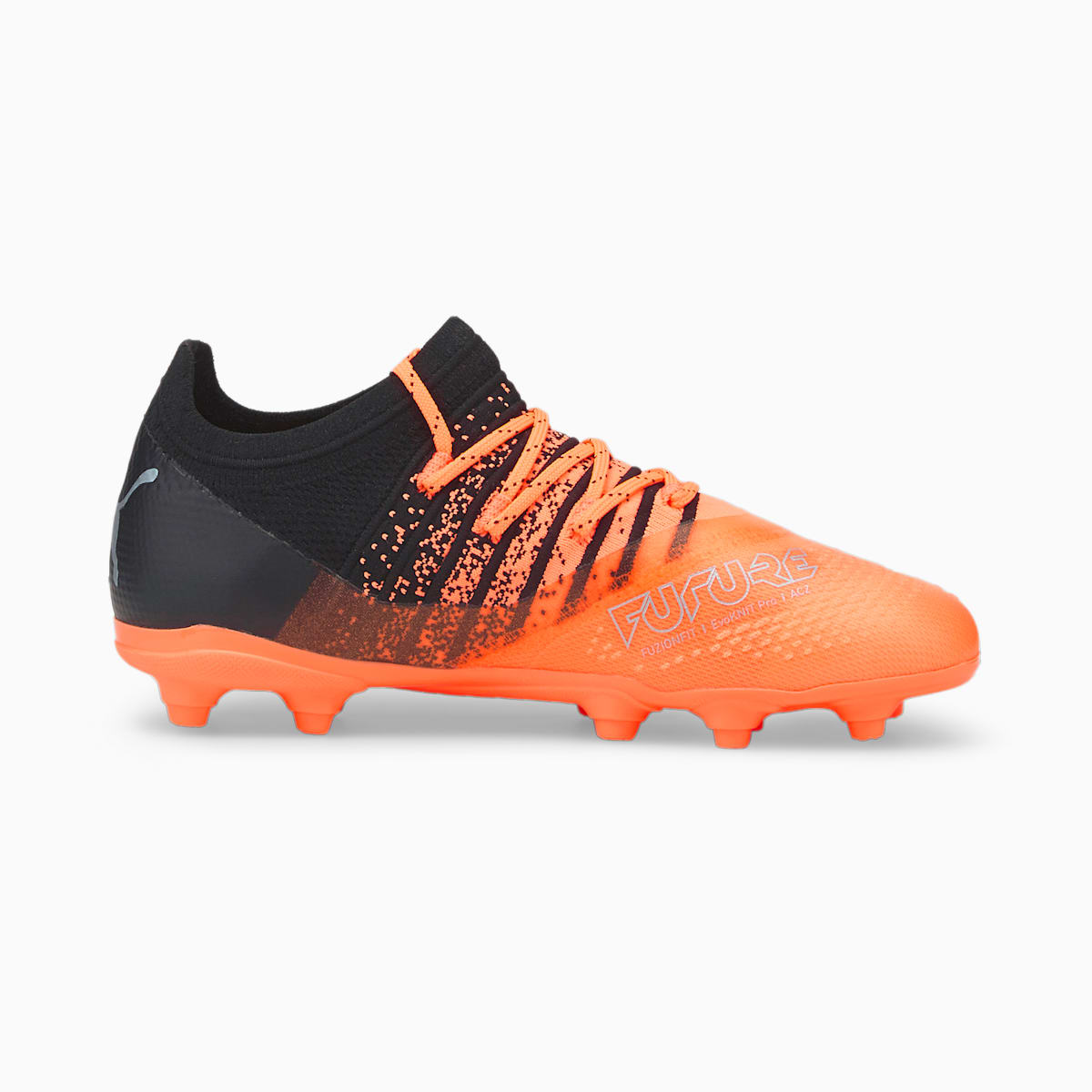 Kopačky Puma FUTURE Z 2.3 FG/AG JR Chlapcenske Strieborne/Čierne | SK134582