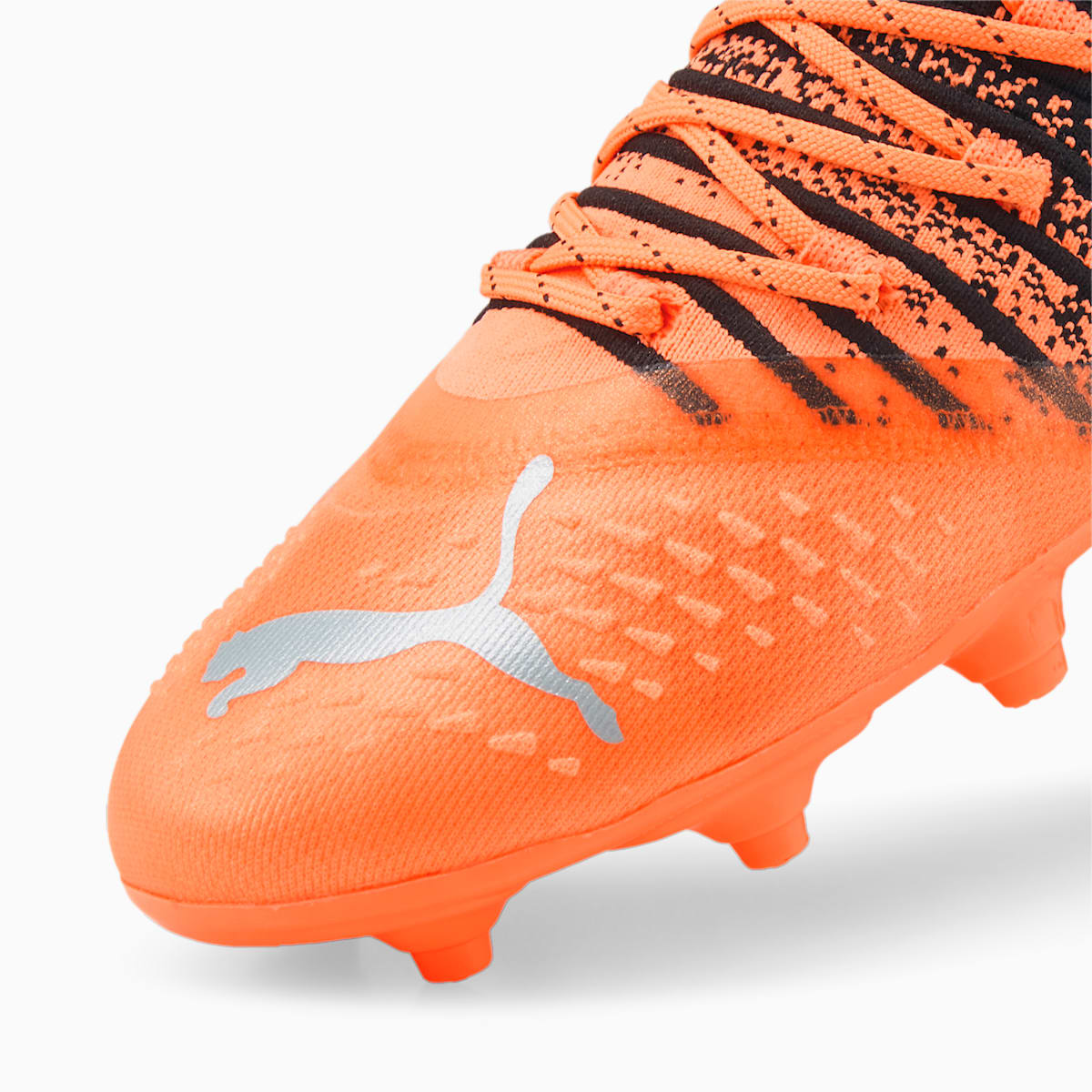 Kopačky Puma FUTURE Z 2.3 FG/AG JR Chlapcenske Strieborne/Čierne | SK134582