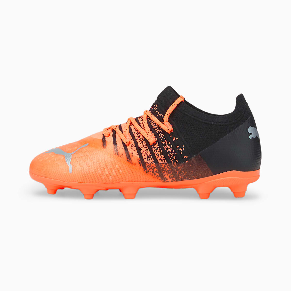 Kopačky Puma FUTURE Z 2.3 FG/AG JR Chlapcenske Strieborne/Čierne | SK134582