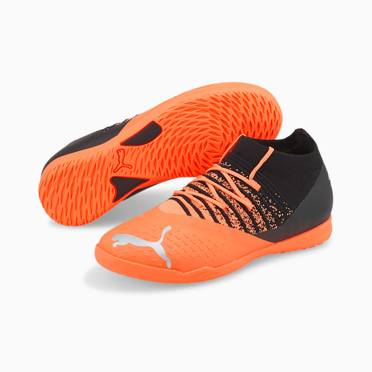 Kopačky Puma FUTURE Z 3.3 IT JR Chlapcenske Strieborne/Čierne | SK834175