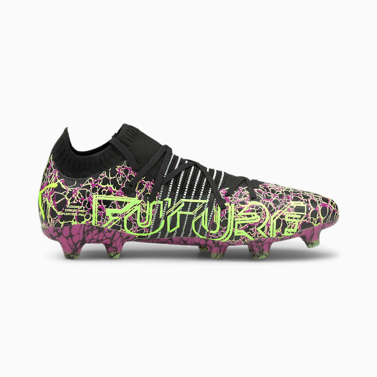 Kopačky Puma Future Z 1.2 FG/AG Panske Čierne/Zelene | SK695820