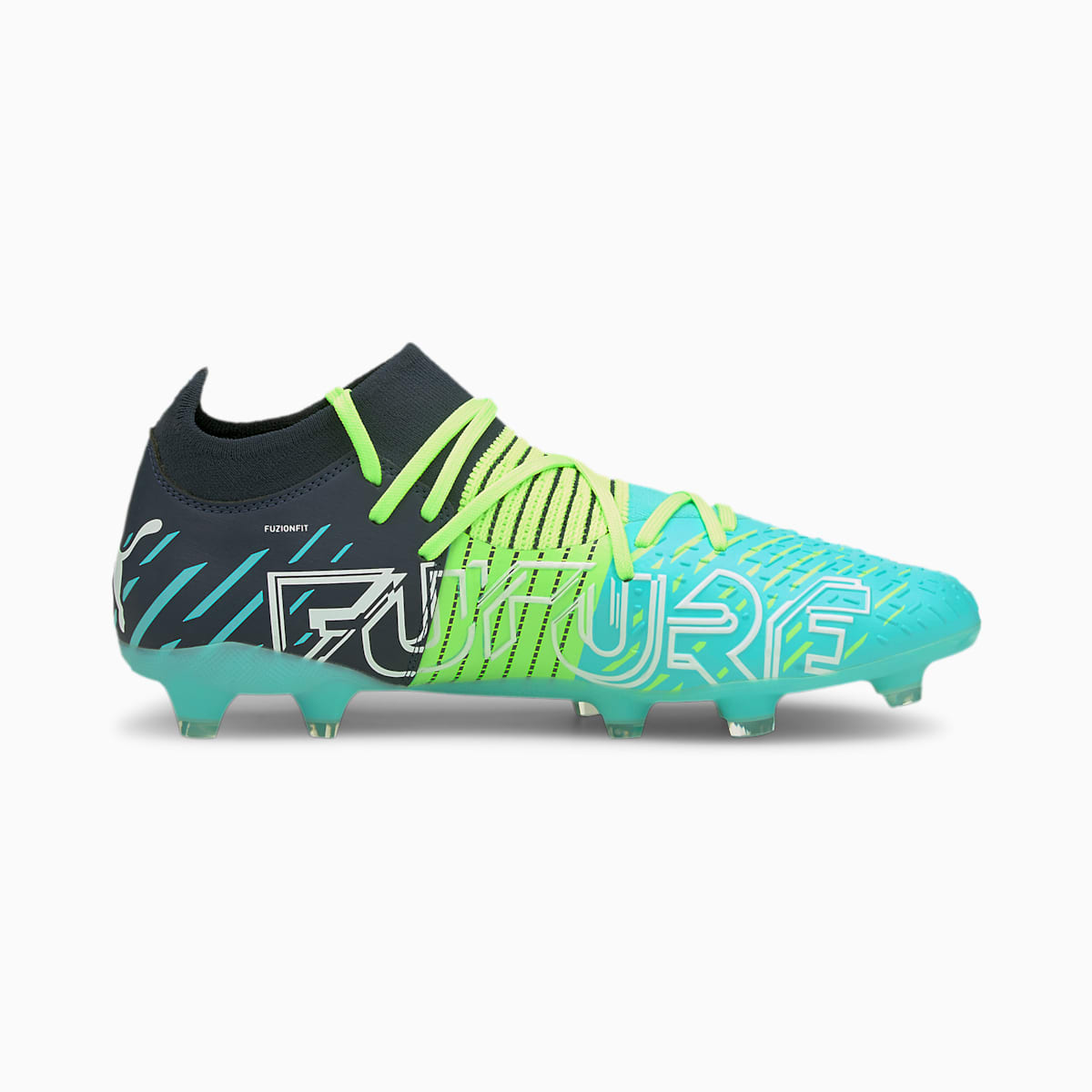Kopačky Puma Future Z 3.2 FG/AG Panske Zelene/Svetlo Tyrkysové | SK529843