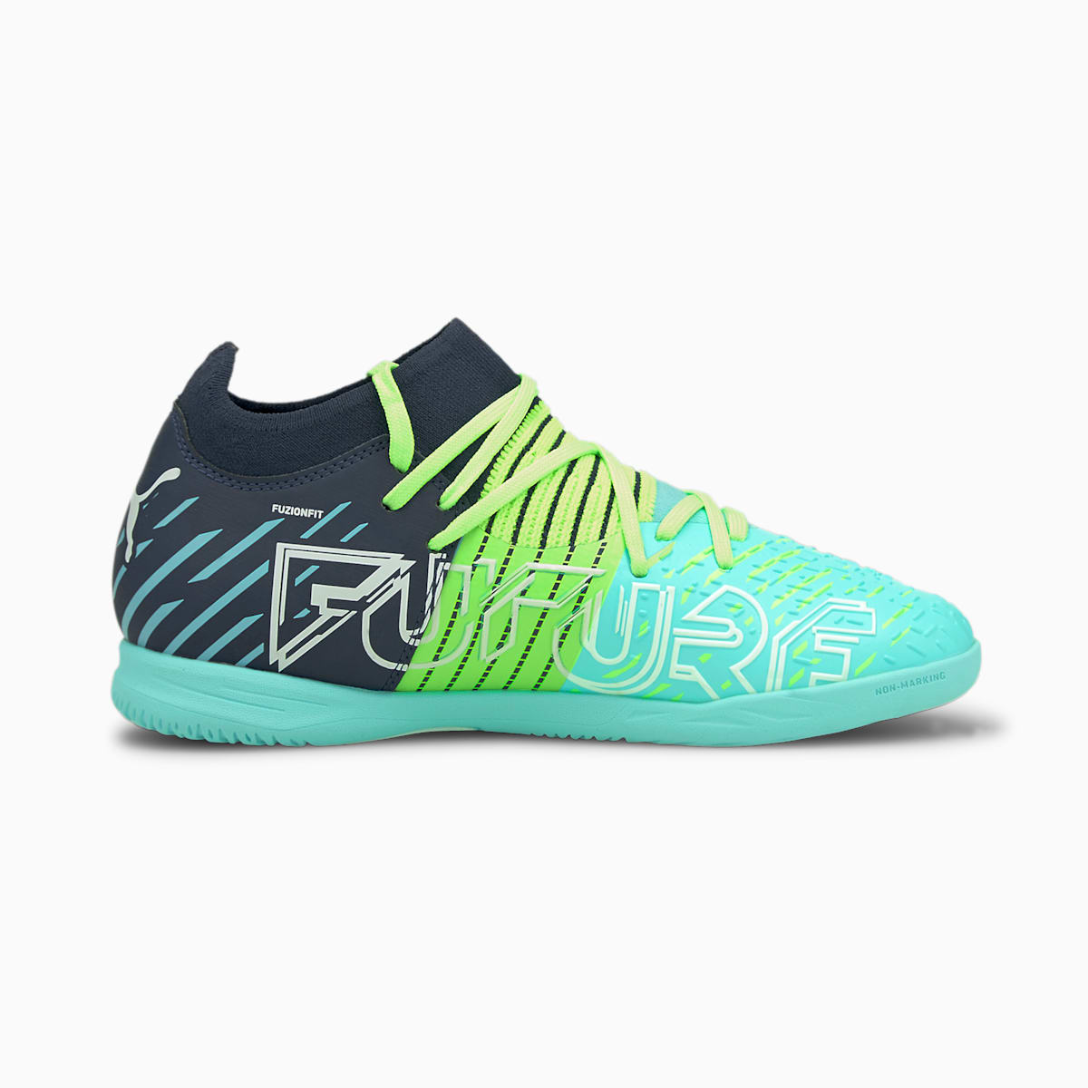 Kopačky Puma Future Z 3.2 IT JR Chlapcenske Zelene/Svetlo Tyrkysové | SK258970