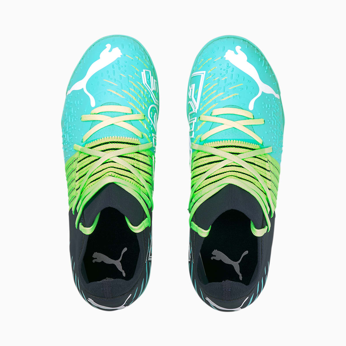 Kopačky Puma Future Z 3.2 IT JR Dievcenske Zelene/Svetlo Tyrkysové | SK038465