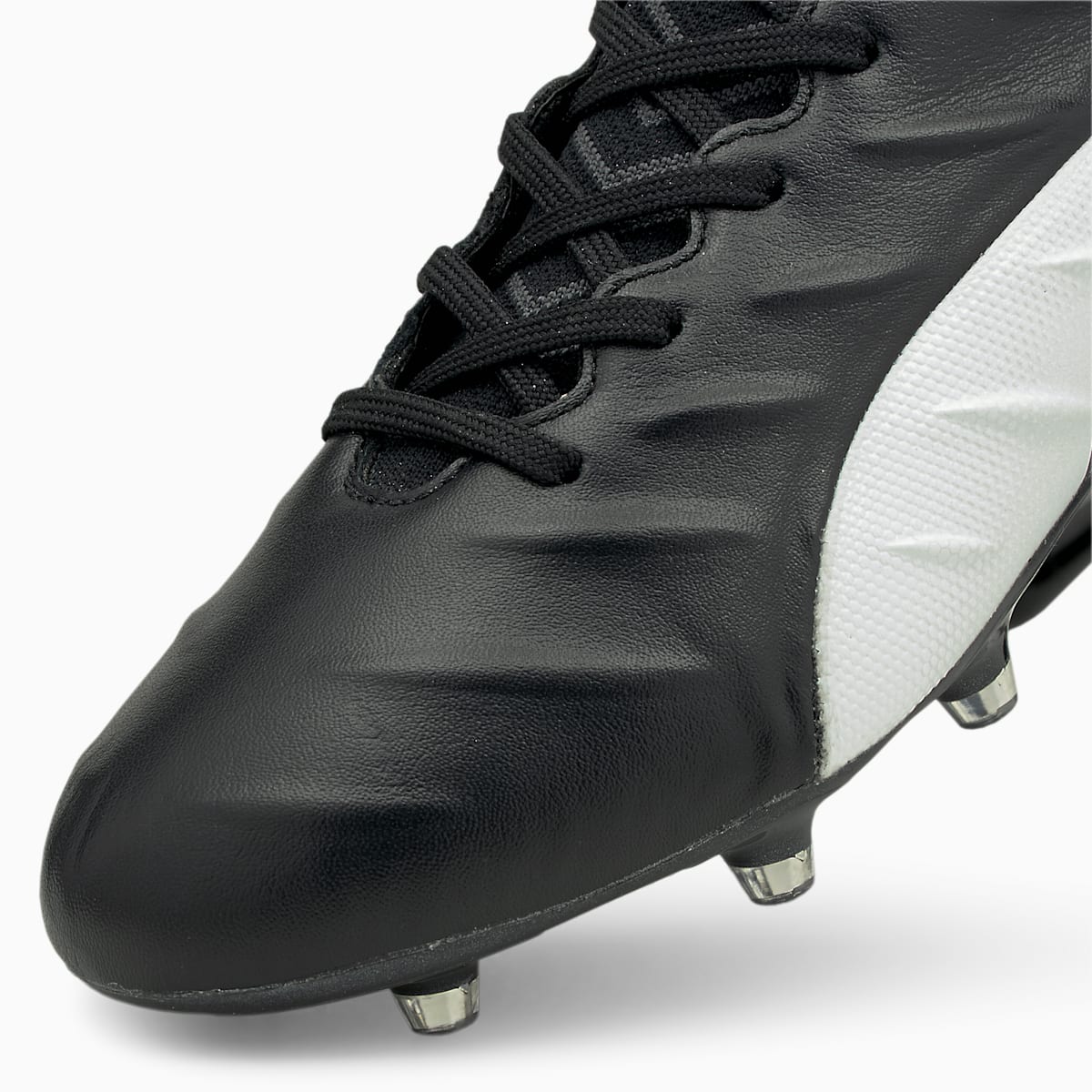 Kopačky Puma KING Platinum 21 FG/AG Panske Čierne/Biele | SK061985