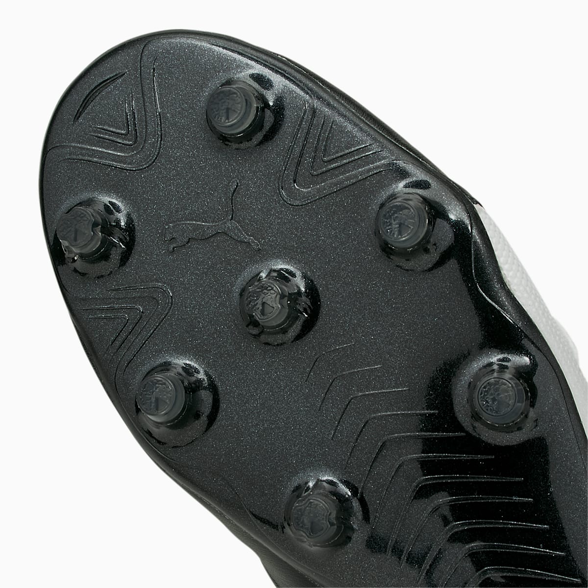 Kopačky Puma KING Platinum 21 FG/AG Panske Čierne/Biele | SK061985
