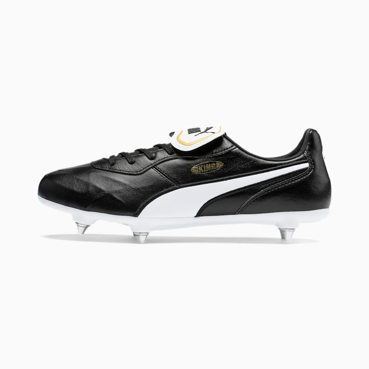 Kopačky Puma KING TOP SG Damske Čierne/Biele | SK239560