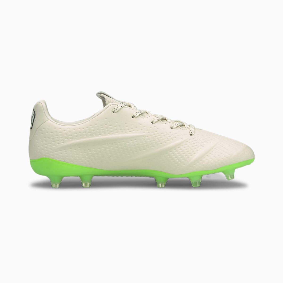 Kopačky Puma King Platinum 21 VGN FG/AG Panske Biele/Čierne/Zelene | SK214598