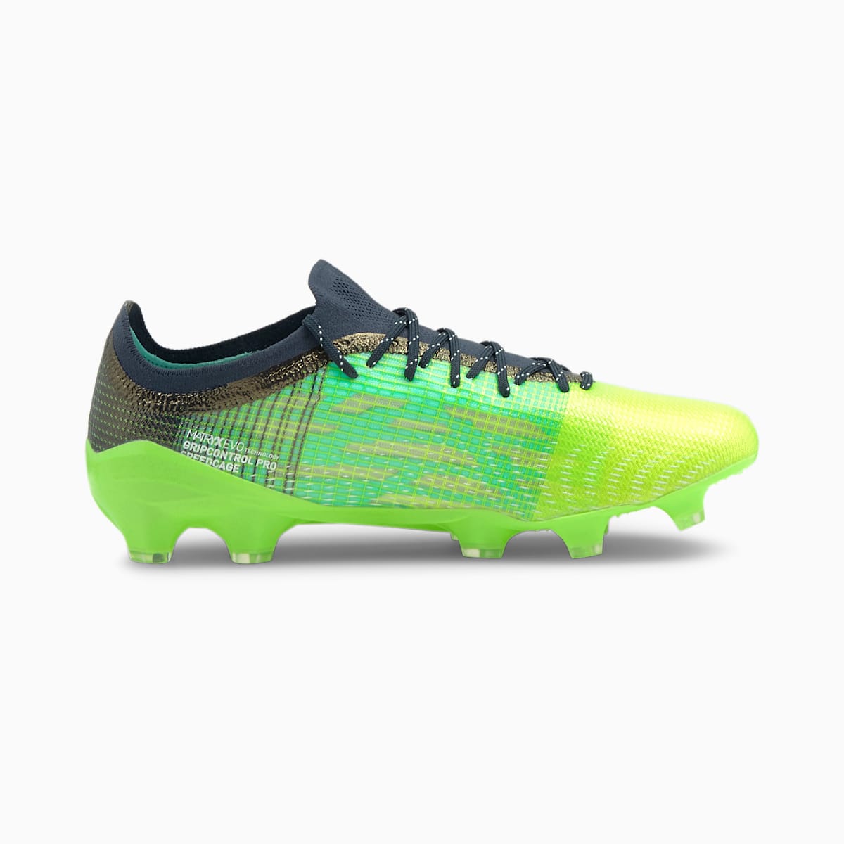 Kopačky Puma ULTRA 1.3 FG/AG Panske Zelene/Svetlo Tyrkysové | SK504768