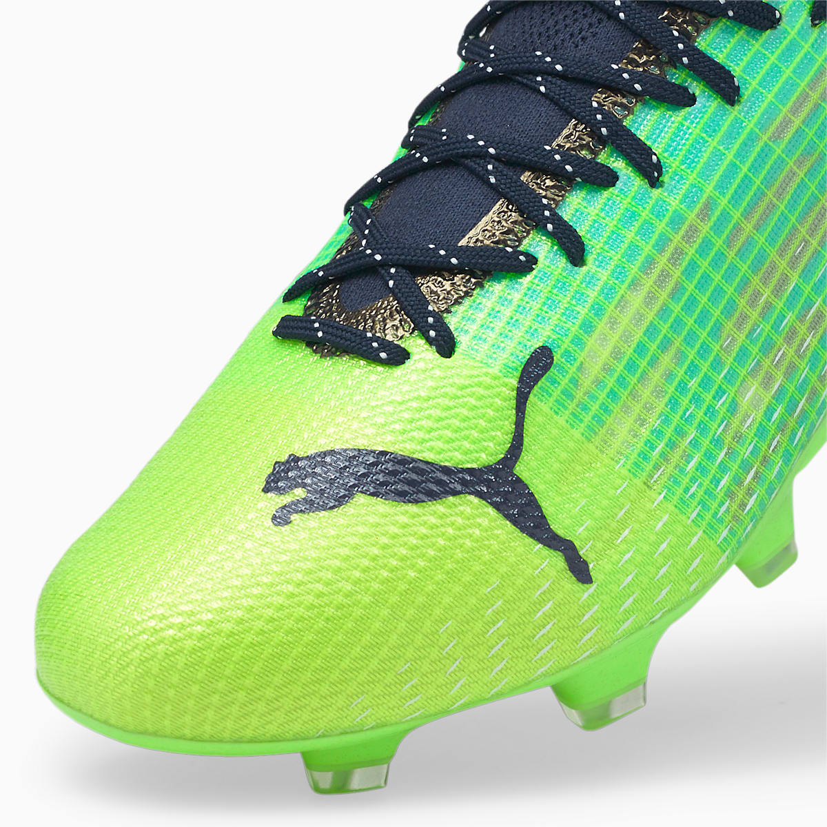 Kopačky Puma ULTRA 1.3 FG/AG Panske Zelene/Svetlo Tyrkysové | SK504768