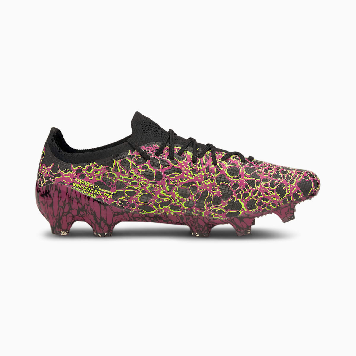 Kopačky Puma ULTRA 1.3 FG/AG Panske Čierne/Zelene | SK013562