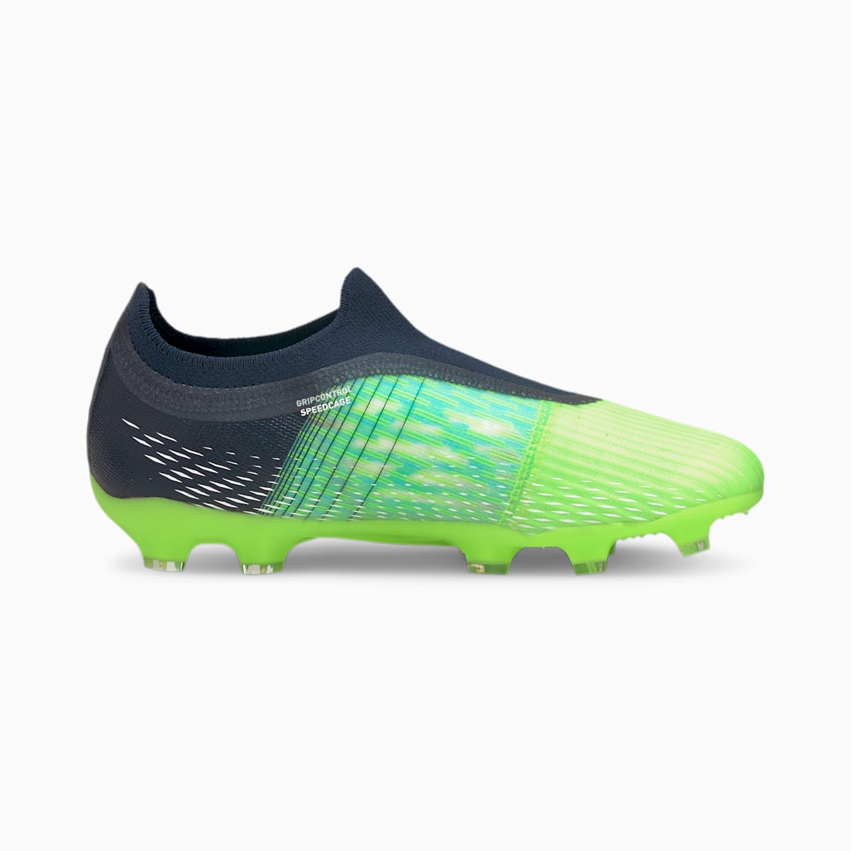 Kopačky Puma ULTRA 3.3. FG/AG JR Dievcenske Zelene/Svetlo Tyrkysové | SK416098