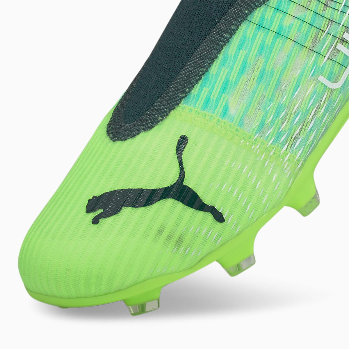 Kopačky Puma ULTRA 3.3. FG/AG JR Dievcenske Zelene/Svetlo Tyrkysové | SK416098