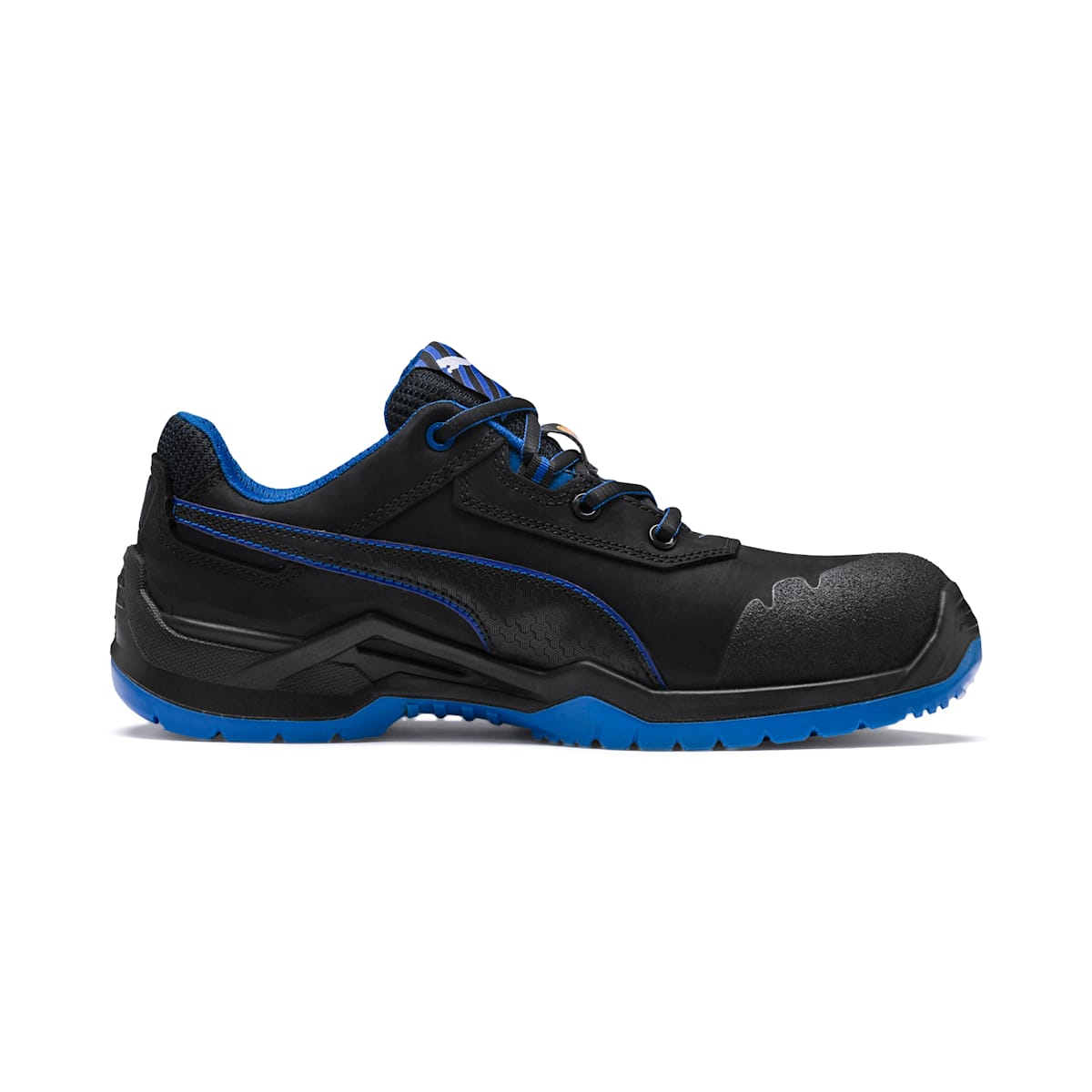 Pracovní Obuv Puma Bezpečnostné Boot Argon Blue Low S3 ESD SRC Panske Čierne/Modre | SK951428