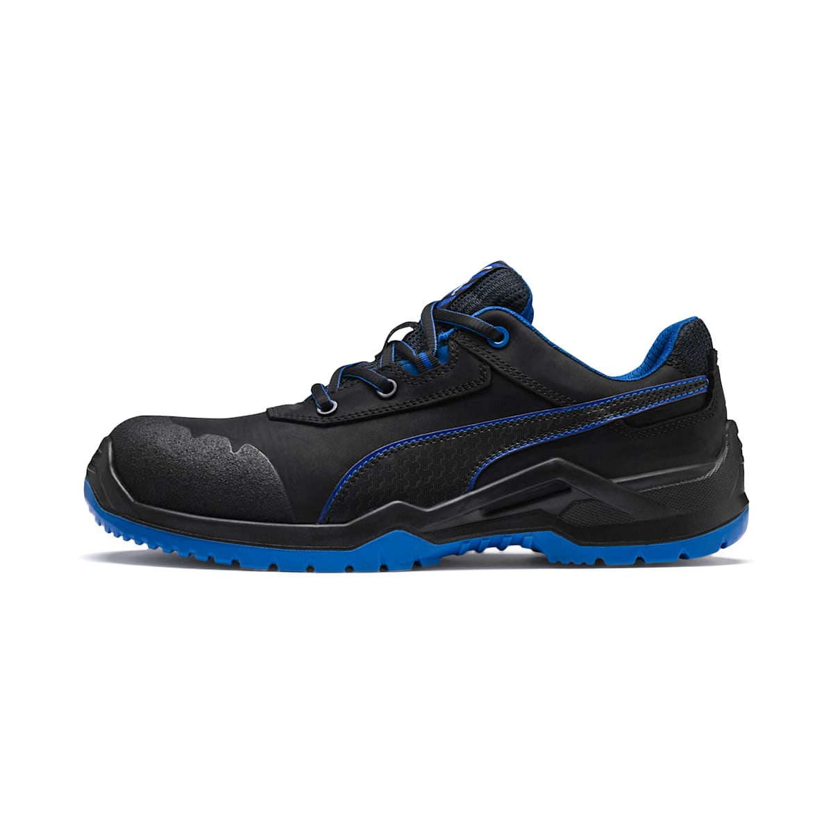 Pracovní Obuv Puma Bezpečnostné Boot Argon Blue Low S3 ESD SRC Panske Čierne/Modre | SK951428