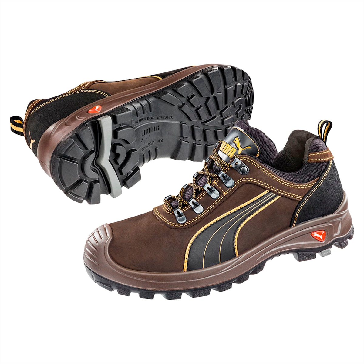 Pracovní Obuv Puma Sierra Nevada Low S3 HRO SRC Panske Hnede | SK926870